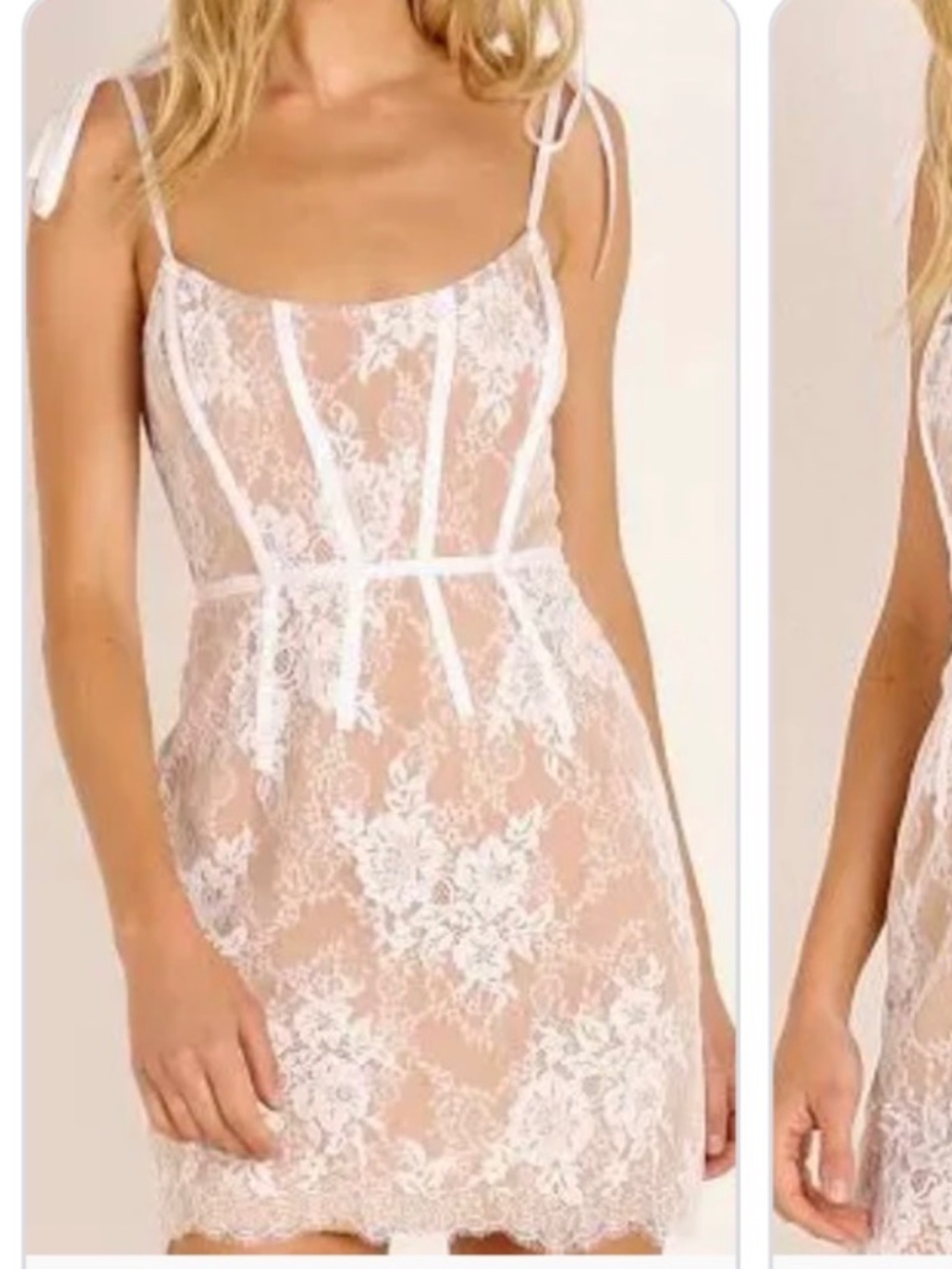 Unworn Lace Cheyenne Mini Dress